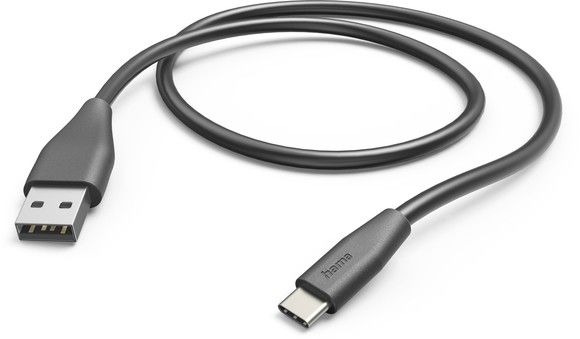 Hama Laddkabel USB-A till USB-C Svart 1,5m