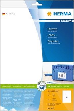 Herma etikett Premium 210x297 (10)