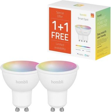Hombli Smart Spot 5W RGB & CCT (GU10), Promo Pack
