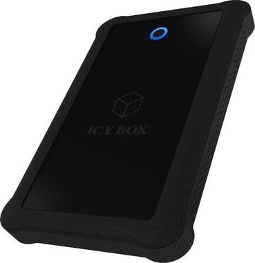 Icybox Ext. HDD-Case, 1x SATA III 2.5\" to 1x USB 3.0 Host, UASP, Silicon Prot