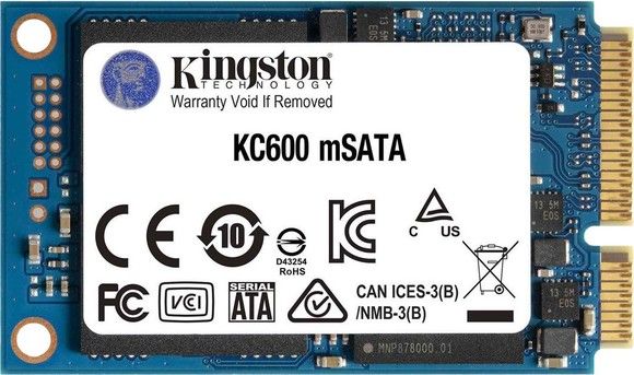 Kingston 1024G KC600 SSD - mSATA 2.5\"