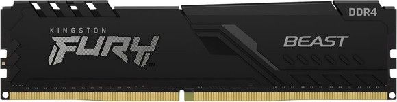 Kingston 128GB 3200MHz DDR4 CL16 DIMM (Kit of 4) FURY Beast Black