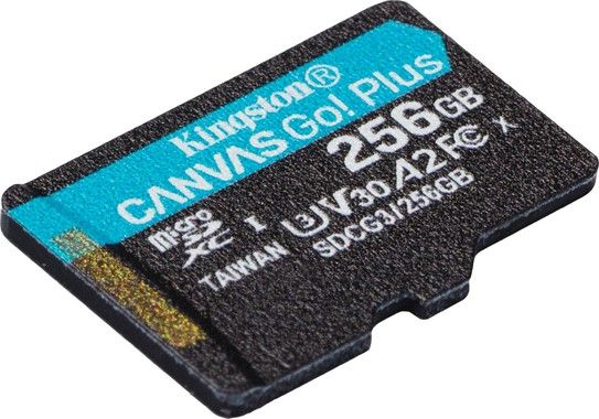 Kingston 256GB microSDXC Canvas Go Plus 170R A2 U3 V30 no Adapter