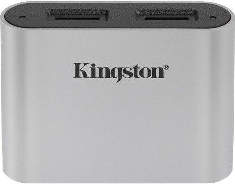 Kingston USB3.2 Gen1 Workflow Dual-Slot microSDHC/SDXC UHS-II Card Rea