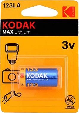 Kodak Kodak Max lithium 123LA battery (1 pack)