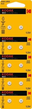 Kodak MAX AG8/LR55 alkaline battery (10 pack perforated)