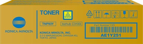 Konica Minolta Toner yellow for bizhub C3100i