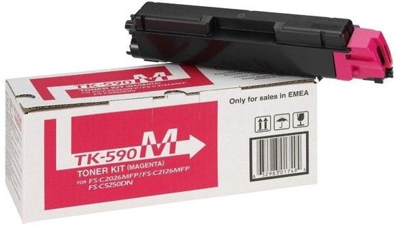 Kyocera TK-580M FS-C5150DN magenta toner 2.8K