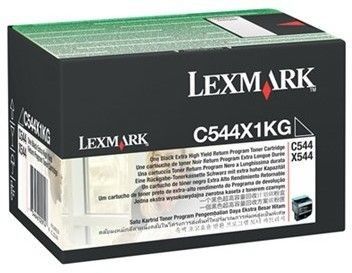 Lexmark C544 black extra high yield toner 6K