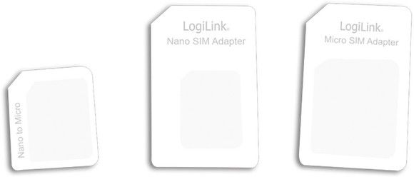 LogiLink SIM-kortsadaptrar 3-pack