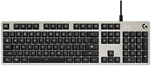 Logitech G413 Gaming Keyboard, Silver (Nordic)