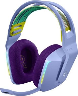 Logitech G733 LIGHTSPEED Wireless RGB Gaming Headset, Lilac