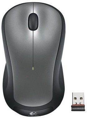 Logitech M310 Wireless Mouse, Silver