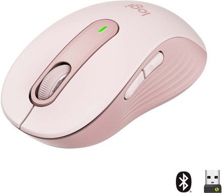 Logitech Signature M650 L Wireless Mouse, Rose
