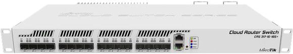 MikroTik CRS317-1G-16S+RM 16-port SFP+ Switch, 10GbE, LAC