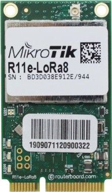 Mikrotik R11e-LoRa8 miniPCI-e card for 863-870 MHz frequency