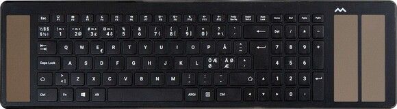 Mousetrapper Type Keyboard, Black