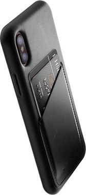 Mujjo Full Leather Wallet Case fr iPhone XS