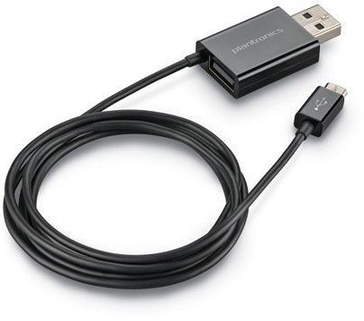 Plantronics USB-mUSB Combo laddare Black kort