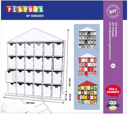 Playbox Pysselset DIY Prylhus