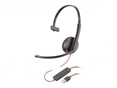 Poly C3210 BlackWire Mono headset (USB-A)