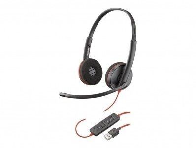 Poly C3225 BlackWire Stereo headset (USB-A)