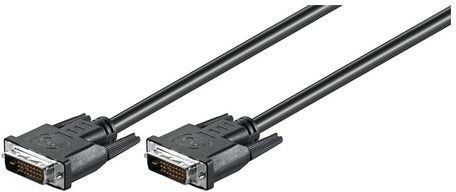 Qbulk DVI-D (24+1) cable Full HD Dual Link M/M, 3m