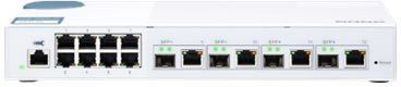 QNAP Switch 8 port 1Gbps 4 port 10G SFP+