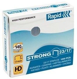 Rapid Hftklammer Strong 23/10 galv (1000)