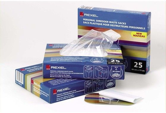 Rexel Plastic Waste Bags 115L (100-pack)