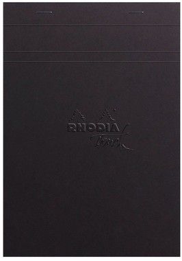 Rhodia Black maya pad A5 50sh blank 120g