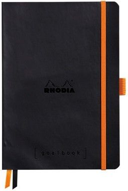 Rhodia Goalbook soft black A5 dot ivory