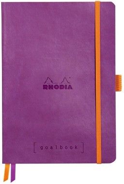 Rhodia Goalbook soft purple A5 dot ivory