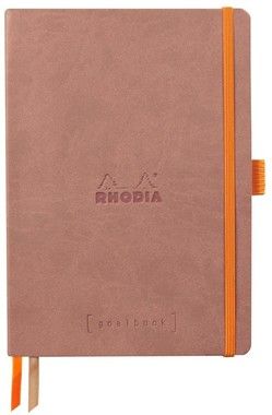 Rhodia Goalbook soft rosewood A5 dot ivory