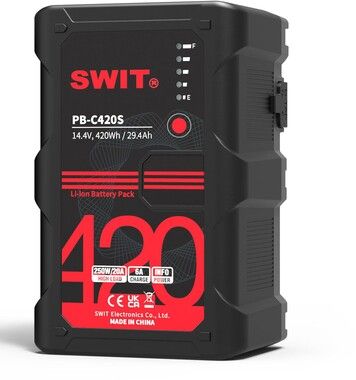 Swit PB-C420S 420Wh High-load Heavy-duty Battery V-mount