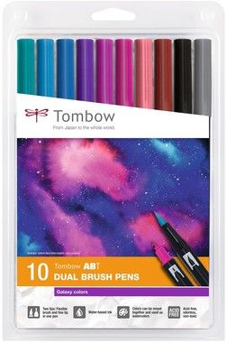 Tombow ABT Dual Brush Galaxy Colours (10)