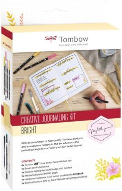 Tombow Creative Journaling Kit Bright