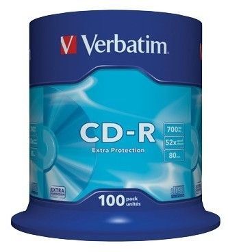 Verbatim CD-R 700MB/80min 52x  spindle (100)