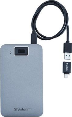 Verbatim Executive Fingerprint Secure HDD  USB 3.2 Gen 1 / USB-C   2TB