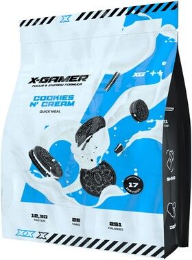X-gamer Quick Meal Cookies & Cream 1190 gram