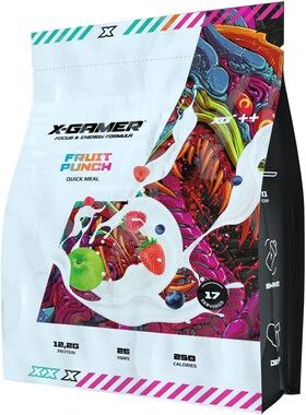 X-gamer Quick Meal Fruit Punch 1190 gram
