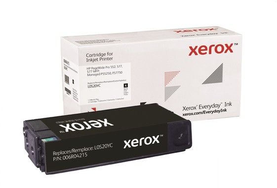 Xerox Everyday Ink Extra High Yield Black cartridge to HP Pagewide