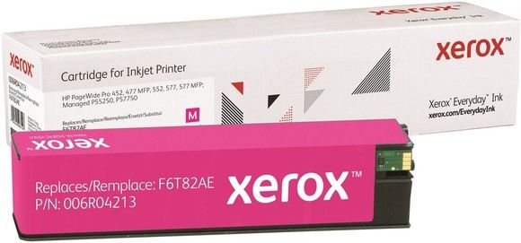 Xerox Everyday Ink High Yield Magenta cartridge to HP Pagewide F6T