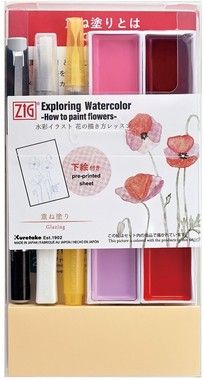 ZIG Exploring Watercolor, Glazing