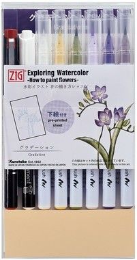 ZIG Exploring Watercolor, Gradation