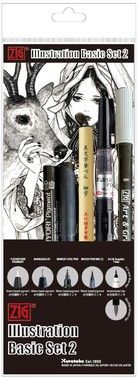 ZIG Inktober special pen set