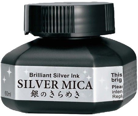 ZIG Silver Mica Ink 60ml